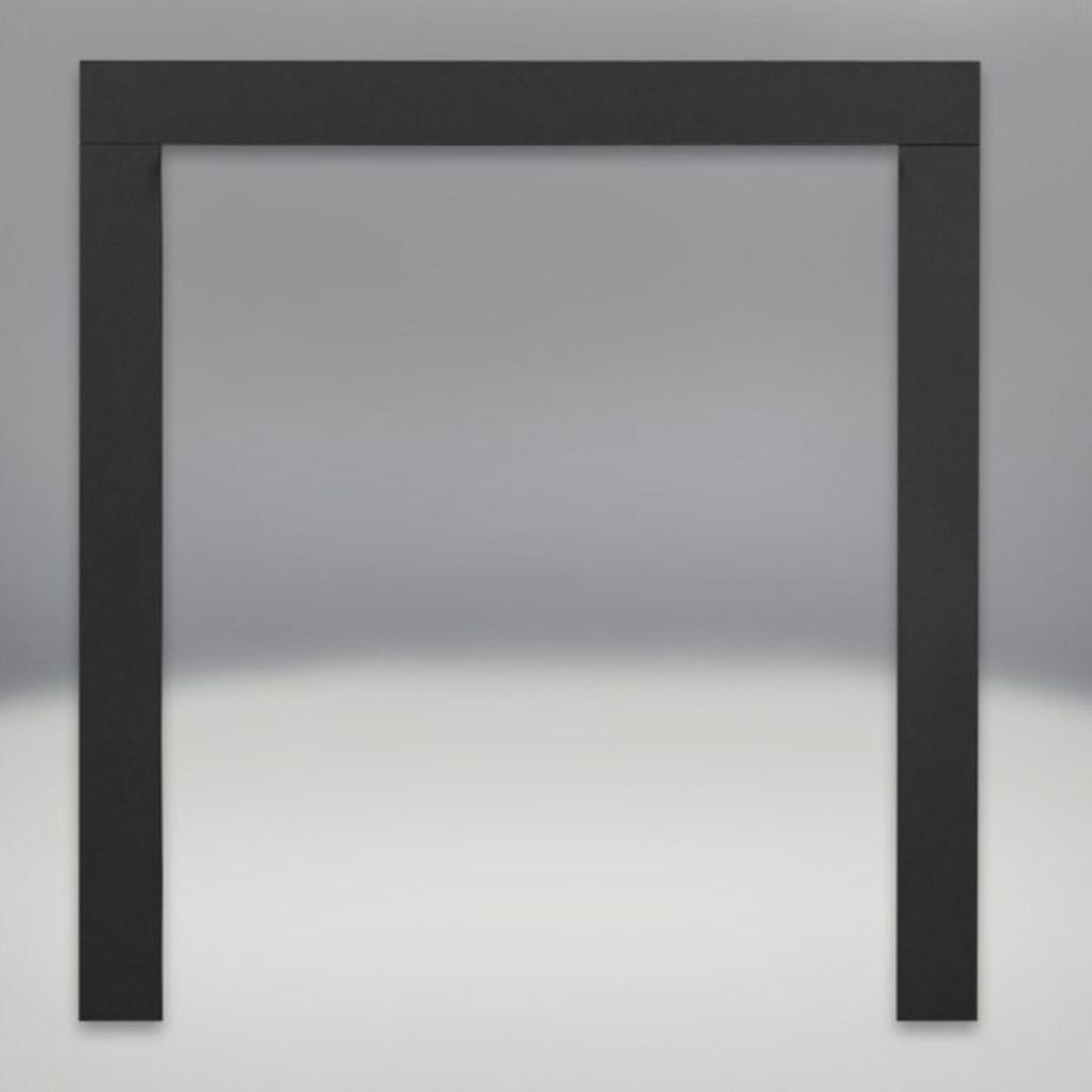 Continental Black Decorative Trim Kit for Traditional Seres Fireplace