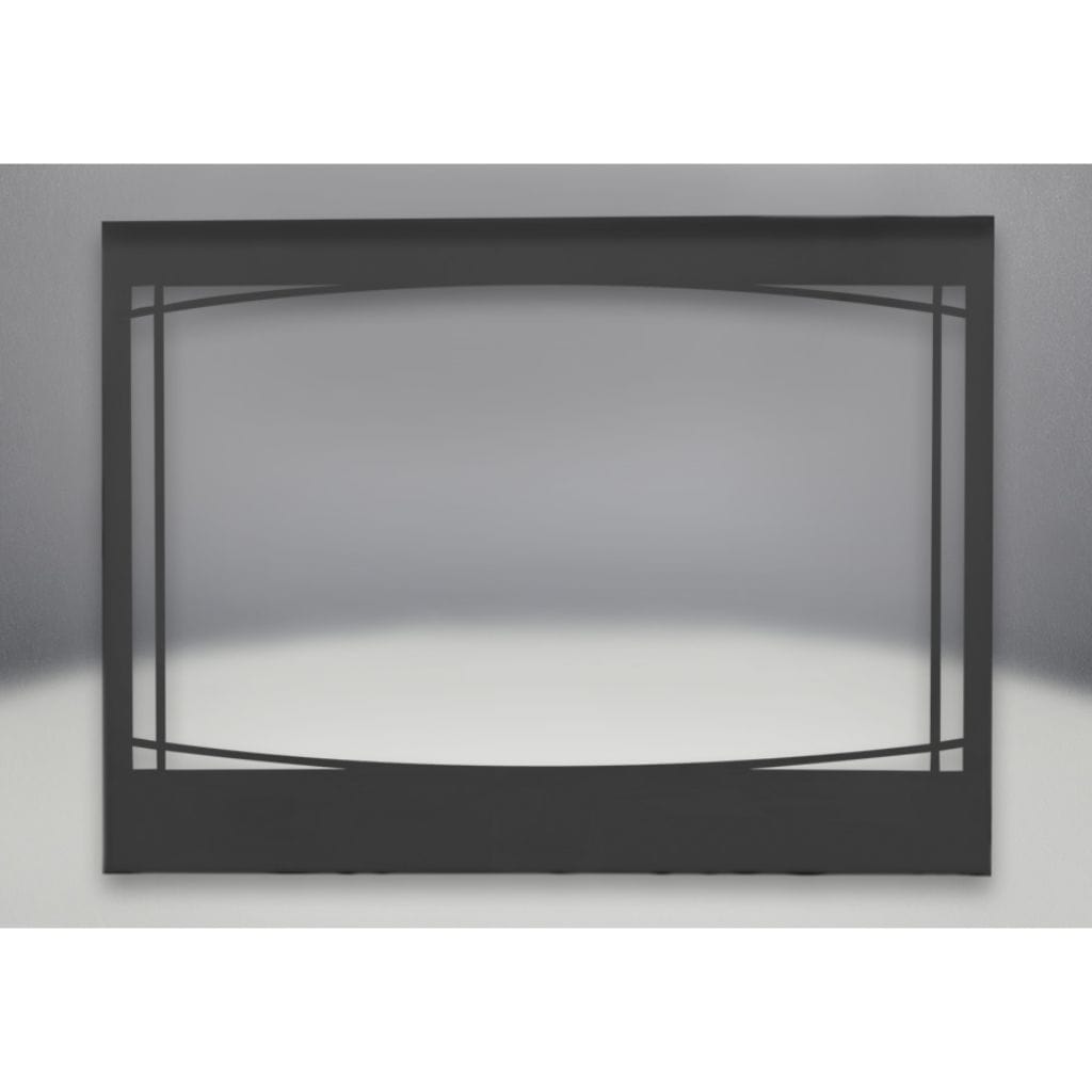 Continental Black Zen Decorative Safety Barrier for Traditional Series Fireplace