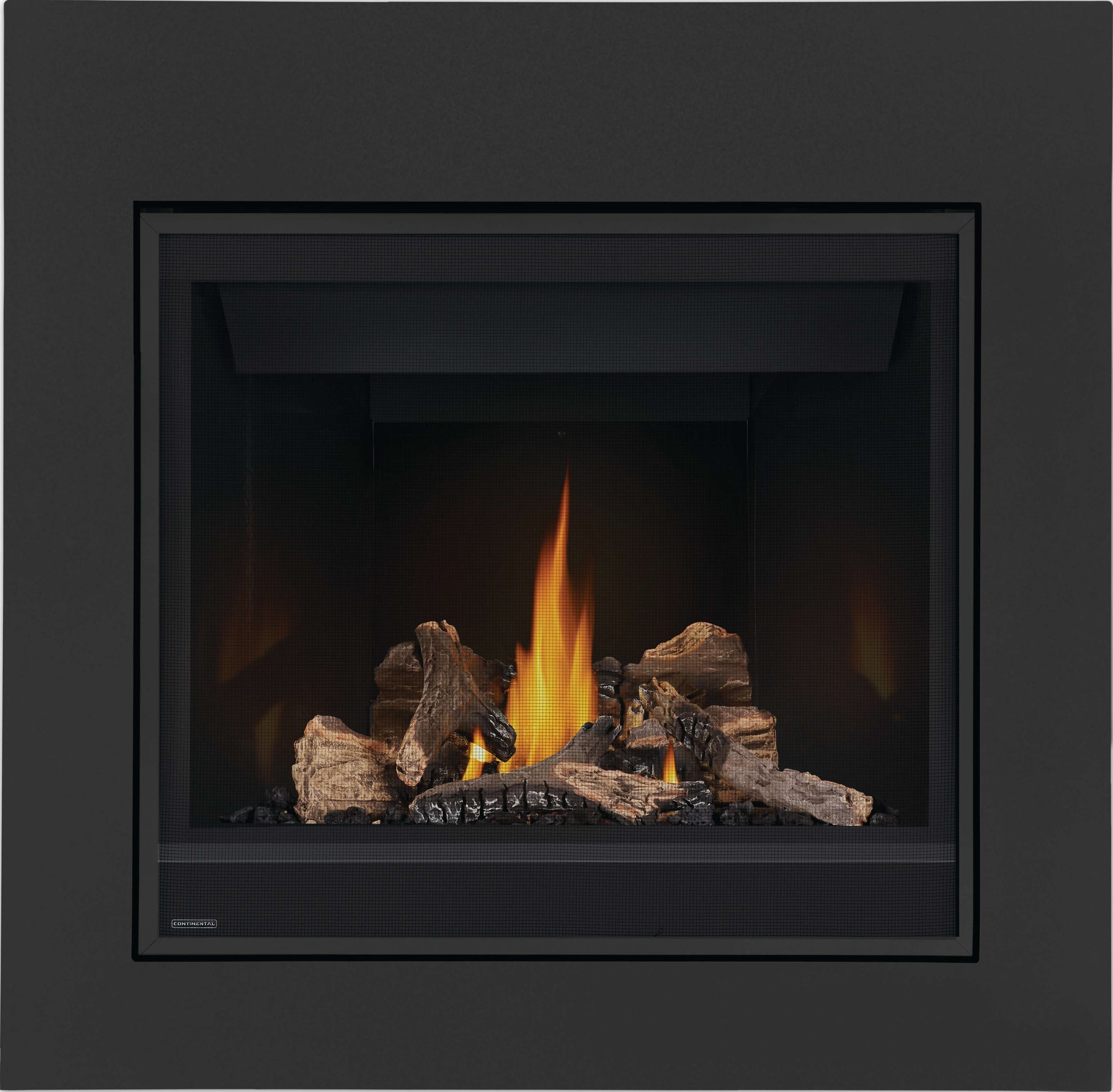 Continental CB36 Traditional Natural Gas Electronic Ignition Direct Vent Gas Fireplace