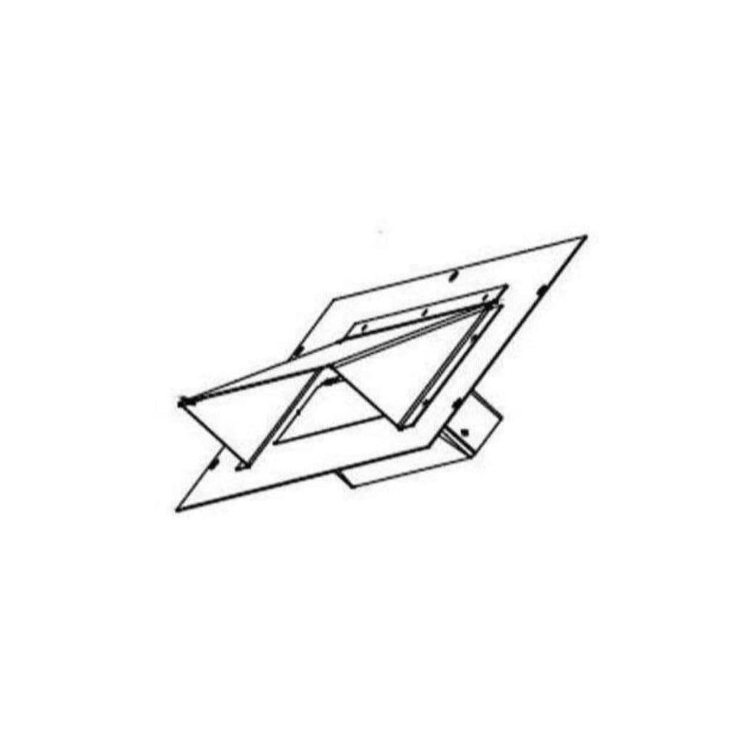 Continental Hot Air Exhaust Kit for Linear Series Gas Fireplaces