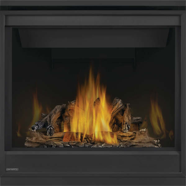 Continental Traditional 30" Natural Gas Electronic Ignition Direct Vent Gas Fireplace