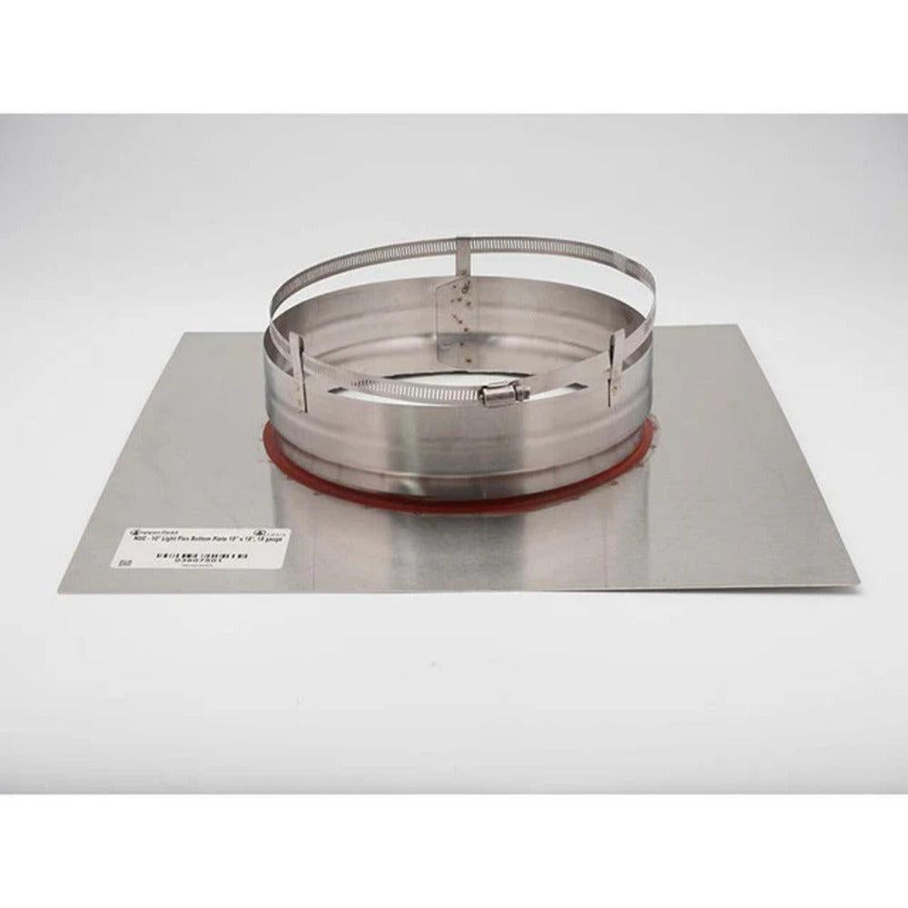 Copperfield 10" 18-Gauge Light Flex 18" x 18" Bottom Plate