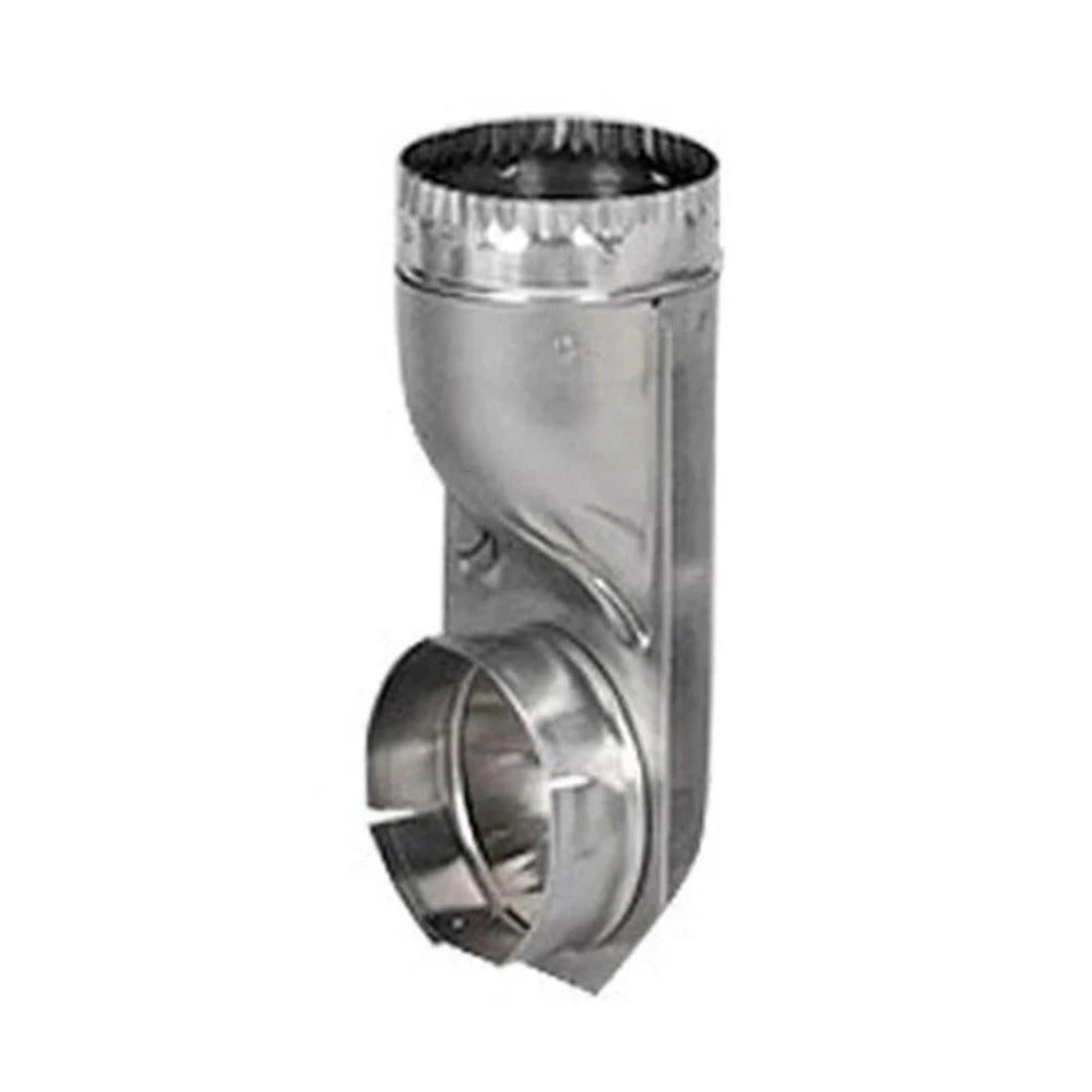 Copperfield 4" Aluminum Rigid Dryer Vent Dryer Offset Elbow