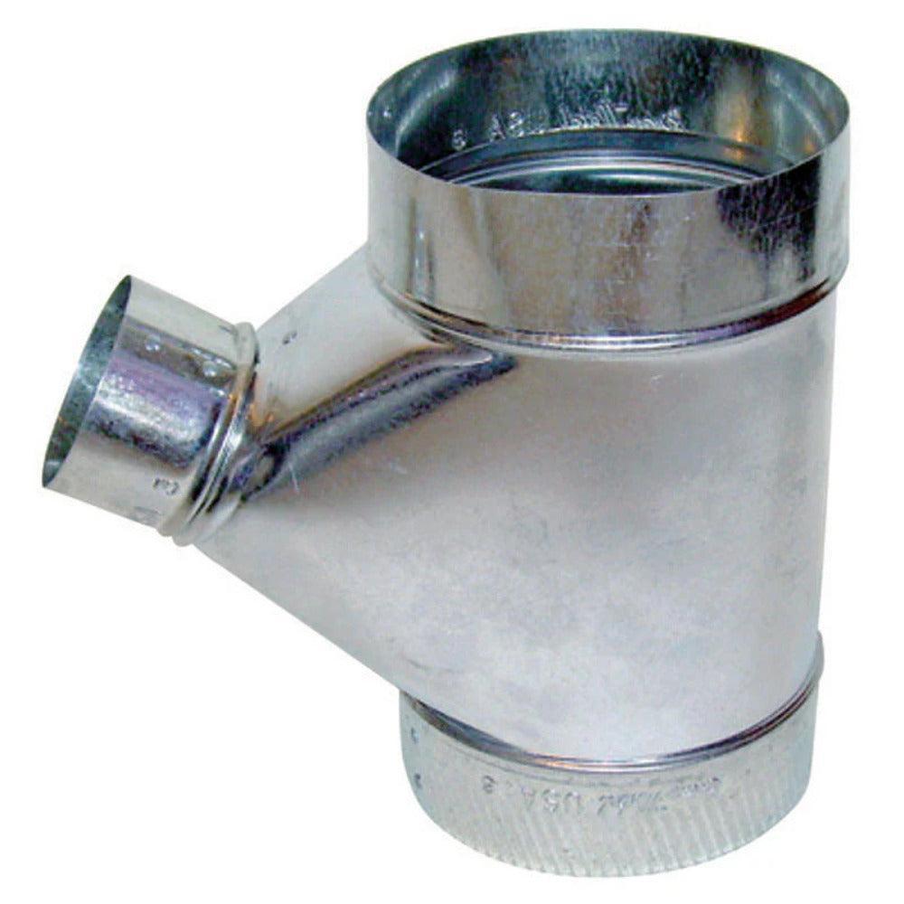 Copperfield 6" x 6" x 3" Galvanized Connector Pipe Reducing Y Connector