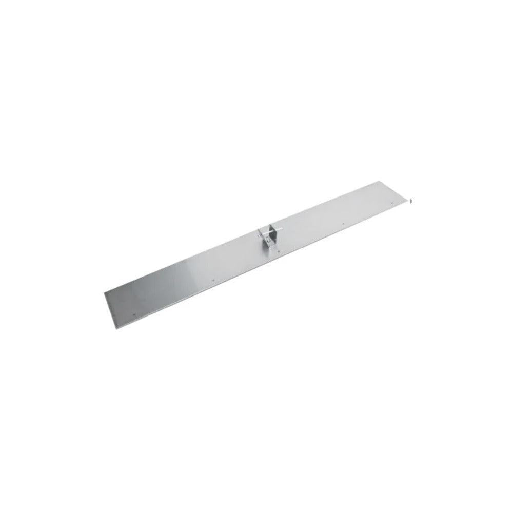 Copperfield 7" x 12-1/2" Stainless Steel Center Handle Replacement Damper Plate for 36" Damper