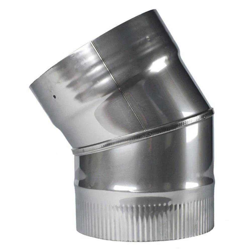 Copperfield 8" Hybird 316L-Alloy Stainless Steel 30-Degree Fixed Elbow