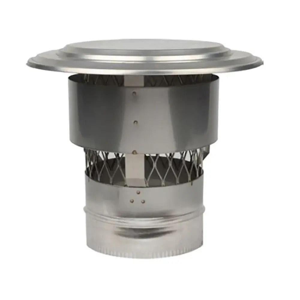 Copperfield 8" Rigid Cap With Screen & Windguard