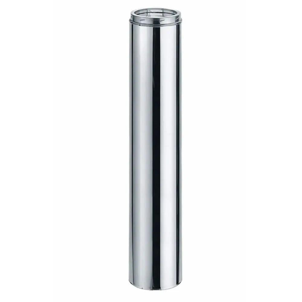Copperfield 8" x 48" 430-Alloy Stainless Steel Factory-Built Double-Wall Chimney Pipe