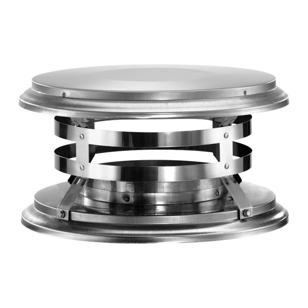 Copperfield DuraVent 6" Stainless Steel DuraTech Double-Wall Chimney Cap