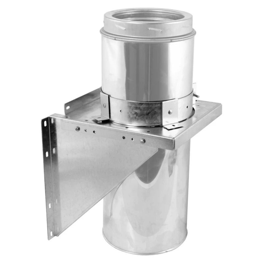 Copperfield DuraVent 6" Stainless Steel DuraTech Tee Support