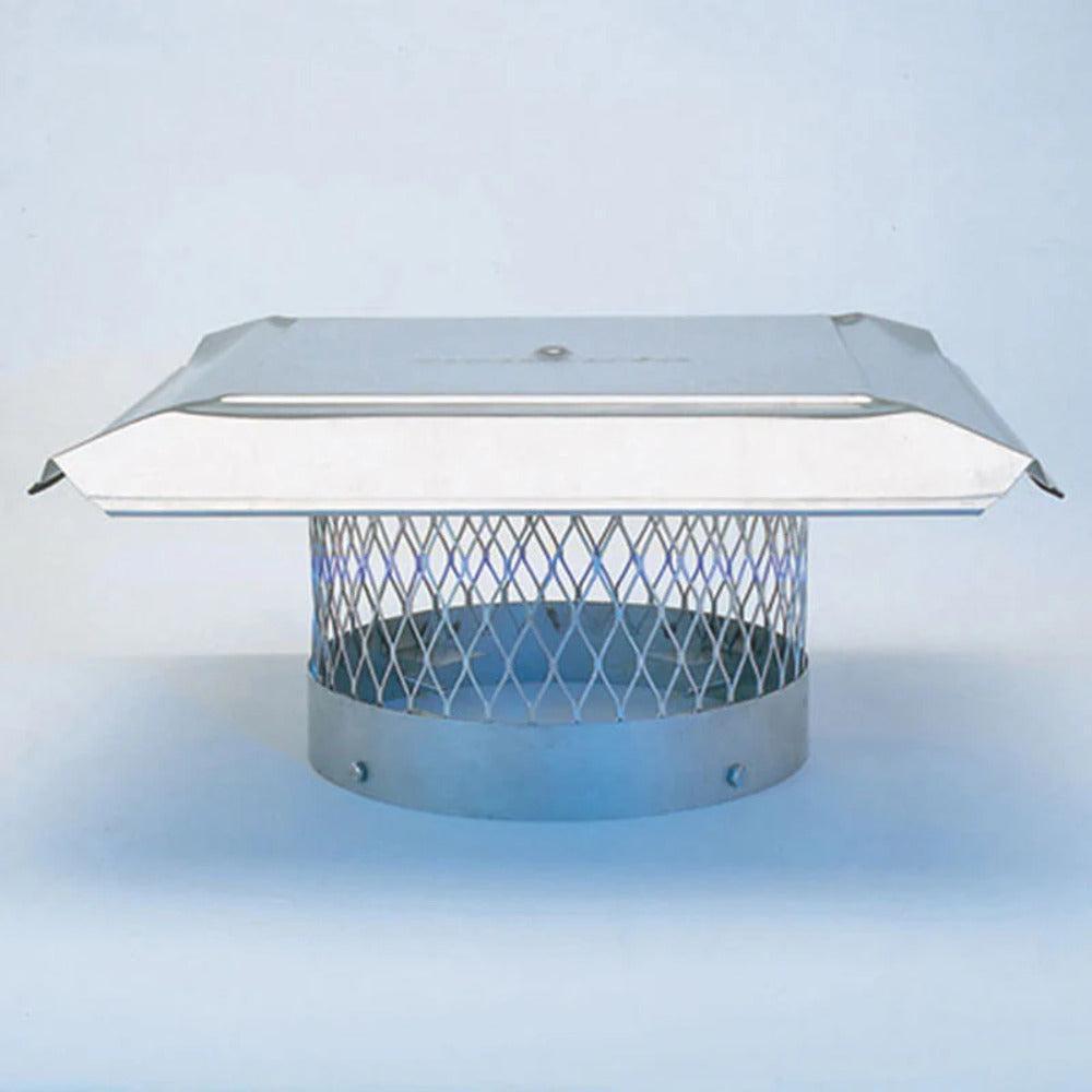 Copperfield HomeSaver Pro 10" Stainless Steel Single-Flue Chimney Cap Round With 3/4" Mesh