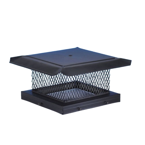 Copperfield HomeSaver Pro 8" x 17" Galvanized Steel Single-Flue Chimney Cap Rectangular With 3/4" Mesh