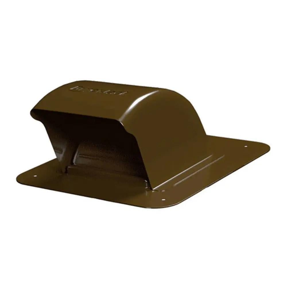 Copperfield InOvate Brown DryerJack Powder Coat Low-Profile Roof Vent with Roof Neck