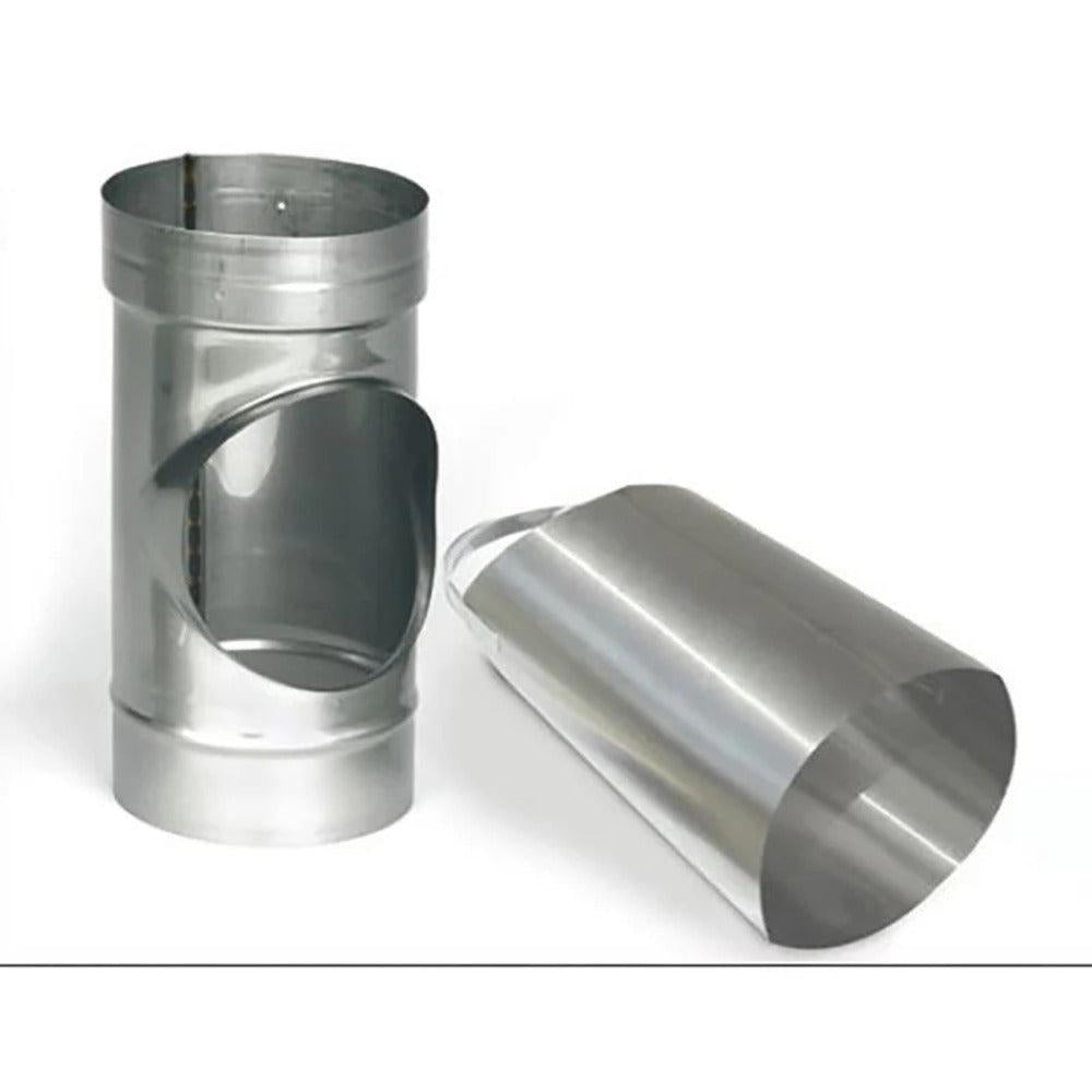 Copperfield Olympia 4" 316Ti-Alloy Stainless Steel Tee with Removable 22" Snout