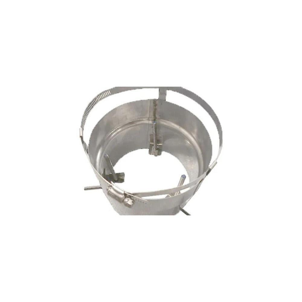 Copperfield Olympia 6" 316Ti-Alloy Stainless Steel Light Flex Insert Adaptor