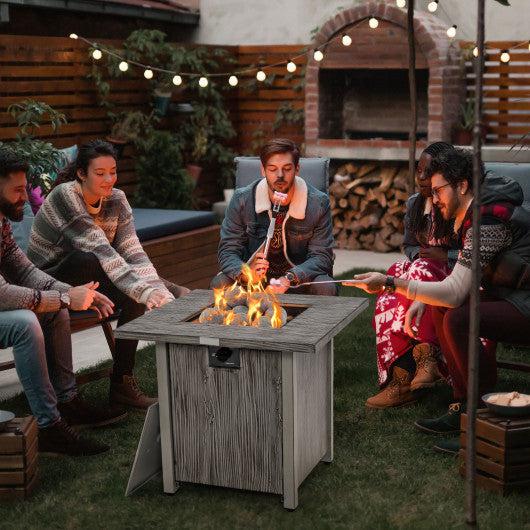 Costway 15 Pieces Gray Ceramic Fiber Fire Balls for Outdoor Use