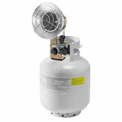 Costway 15000 BTU Portable Single Tank Top Liquid Propane Heater with Shut-off Valve