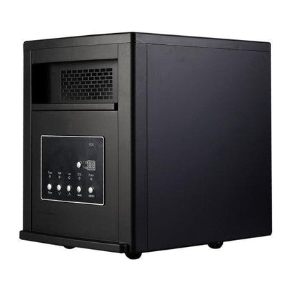 Costway 1500W Black Pro 4 Element Infrared Quartz Heater