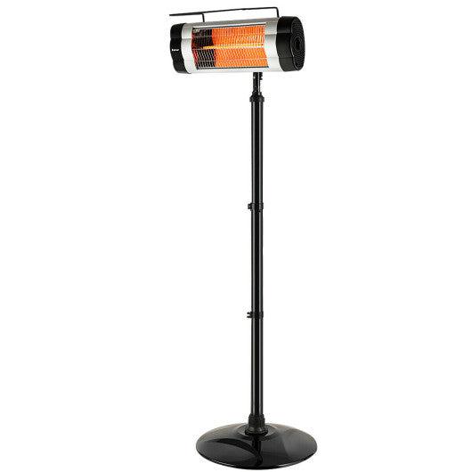Costway 1500W Electric Patio Infrared Heater Freestanding Heater