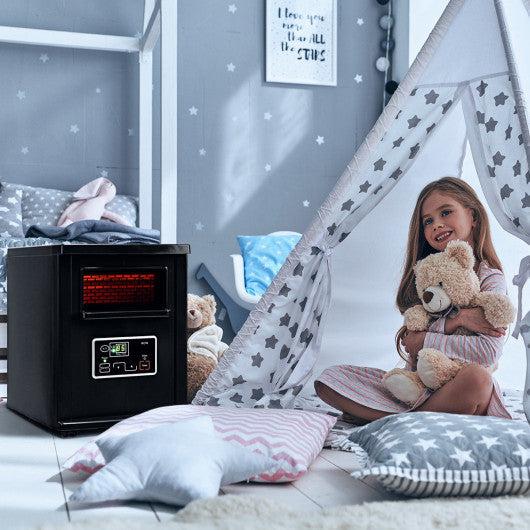 Costway 1500W Electric Portable Remote Infrared Heater
