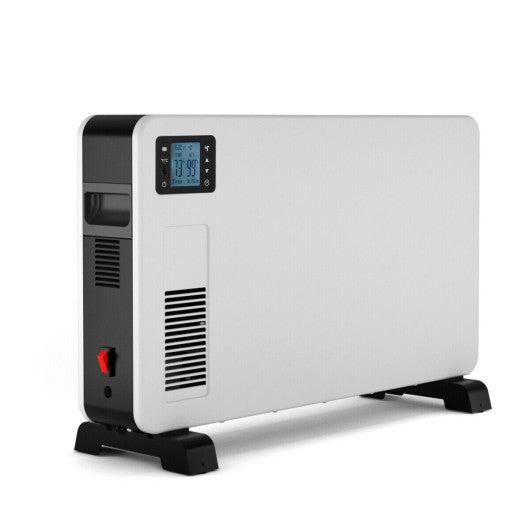 Costway 1500W Freestanding Convector Heater with Remote Control