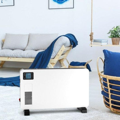 Costway 1500W Freestanding Convector Heater with Remote Control