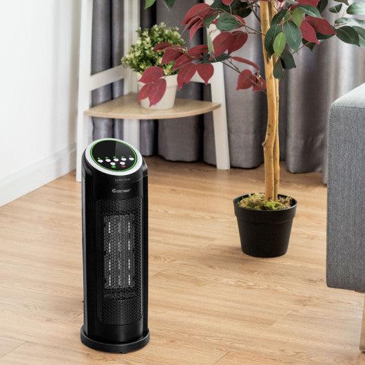 Costway 1500W LED Portable Oscillating PTC Ceramic Space Heater