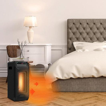 Costway 1500W Portable Electric Space Heater with Timer Remote Control