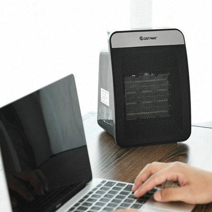 Costway 1500W Portable Safety Shut-Off Electric PTC Space Heater