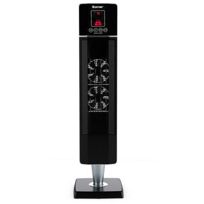 Costway 1500W Portable Tower Heater with Timer Remote Control