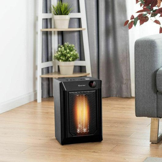 Costway 1500W Remote Control Portable Electric Digital Quartz Space Heater
