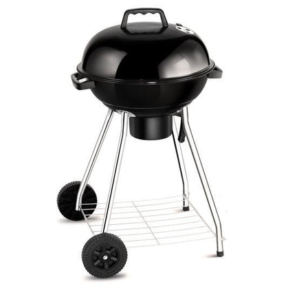 Costway 18.5" Outdoor Backyard Cooking Kettle Charcoal Grill with Wheels