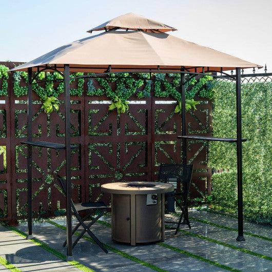 Costway 30000 BTUs Round Outdoor Propane Gas Heater with Cover