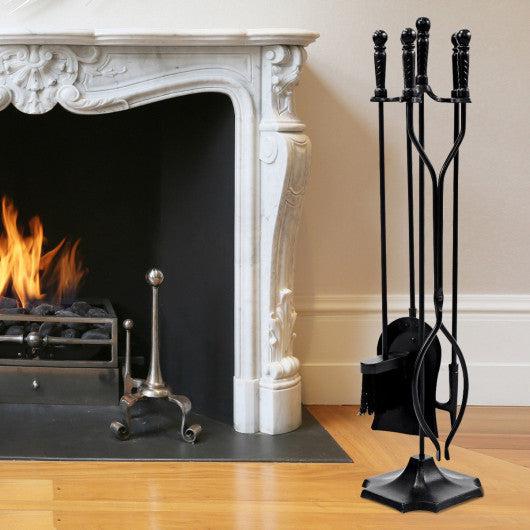 Costway 31" 5 Pieces Hearth Fireplace Fire Tools Set