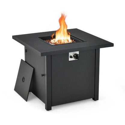 Costway 32" 50,000 BTU Square Propane Gas Fire Pit Table