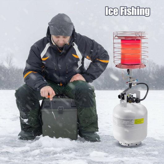 Costway 360 Degree Portable Outdoor Camping Tank Top Propane Heater