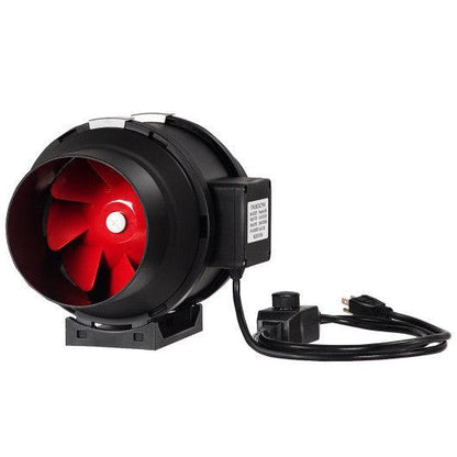Costway 4" Inline Duct Fan Ventilation Exhaust Plastic Fan w/Speed Controller