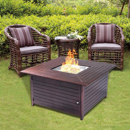Costway 40,000 BTU Aluminum Propane Gas Fire Pit