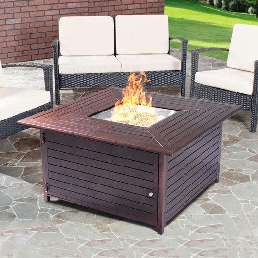 Costway 40,000 BTU Aluminum Propane Gas Fire Pit