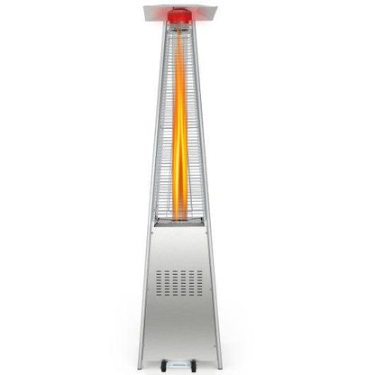 Costway 42,000 BTU Pyramid Patio Heater with Wheels
