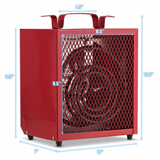 Costway 4800 W Portable Construction Garage Heater with Adjustable Thermostat