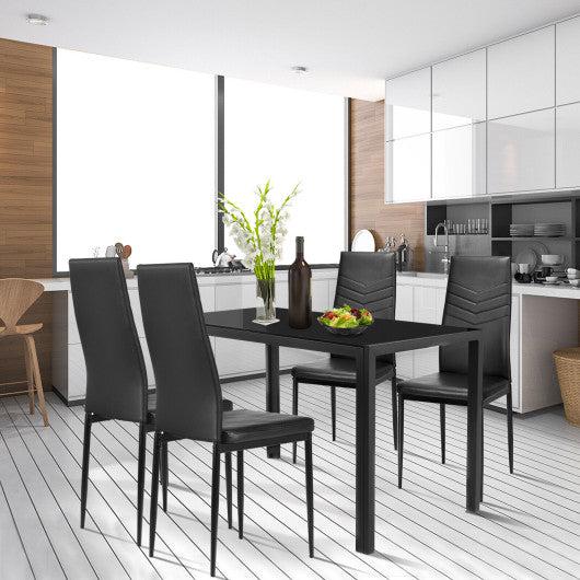 Costway 5 best sale piece dining set