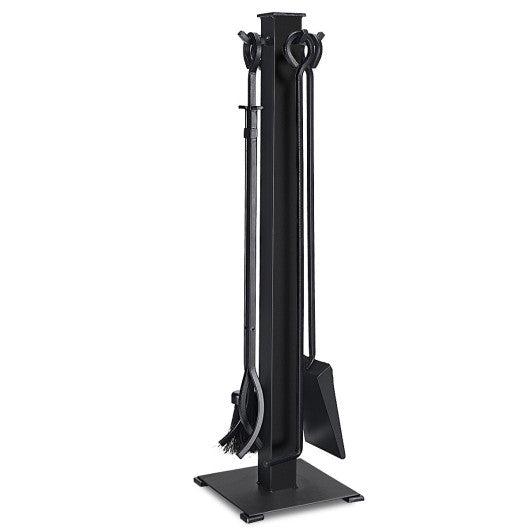 Costway 5 Pieces Fireplace Iron Fire Place Tool Set
