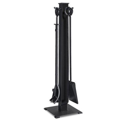 Costway 5 Pieces Fireplace Iron Fire Place Tool Set