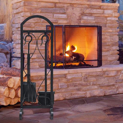 Costway 5 Pieces Hearth Fireplace Tools Set