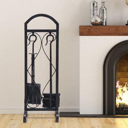 Costway 5 Pieces Hearth Fireplace Tools Set