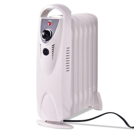 Costway 700W Portable Mini Electric Oil Filled Radiator Heater