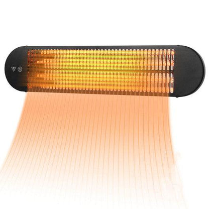 Costway 750W/1500W Wall Mounted Infrared Heater with Remote Control