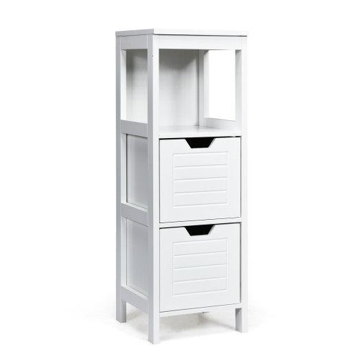 Costway Floor Cabinet Multifunction Storage Rack Stand Organizer