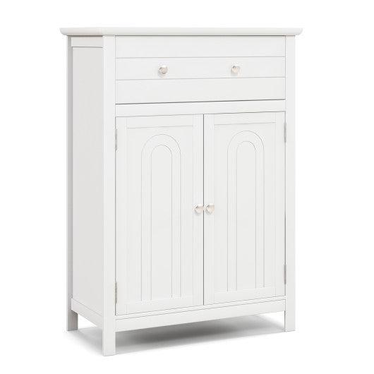 Costway Free Standing Bathroom Storage Cabinet with Large Drawer